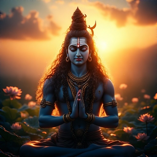 Shiva Sunrise Divine Light